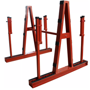 Rack de armazenamento de pedra com estrutura em A SAF03